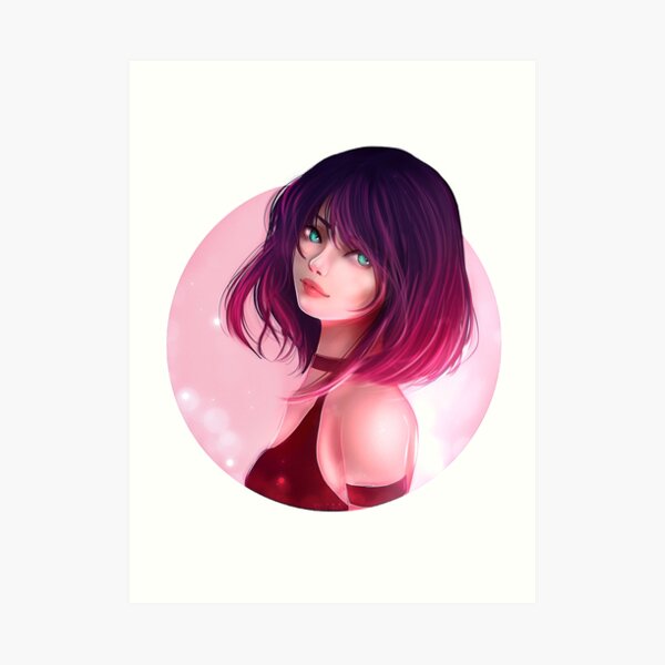 Cerise Art Print