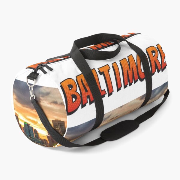 Item preview, Baltimore, Maryland Inner Harbor Skyline- White designed and sold by Trendi61.