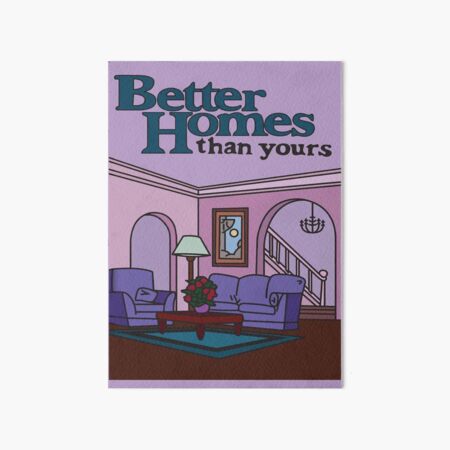 Artikel-Vorschau von Besseres Zuhause als dein lustiges The Simpsons Inspired Magazine aus den 90er Jahren Cartoons, designt und verkauft von CompuGlobalCorp.