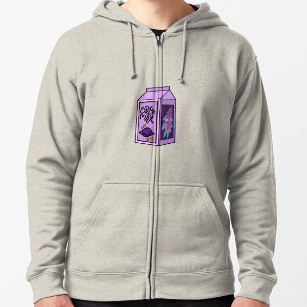 Space galaxy milk online dripping hoodie