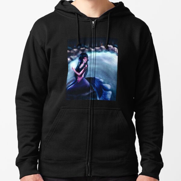 Mermaid Zipped Hoodie