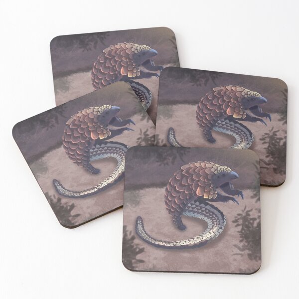 Item preview, Black-bellied pangolin - Phataginus Tetradactyla - Wildlife Art designed and sold by Shawn Ballard.