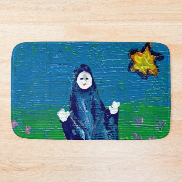 Item preview, "Mask in the Garden" Creepy Figure designed and sold by Gelarie Johnson.