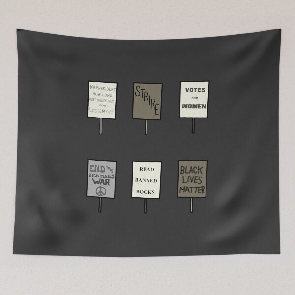 Item preview, A Century of Protest Signs designed and sold by LochNestFarm.