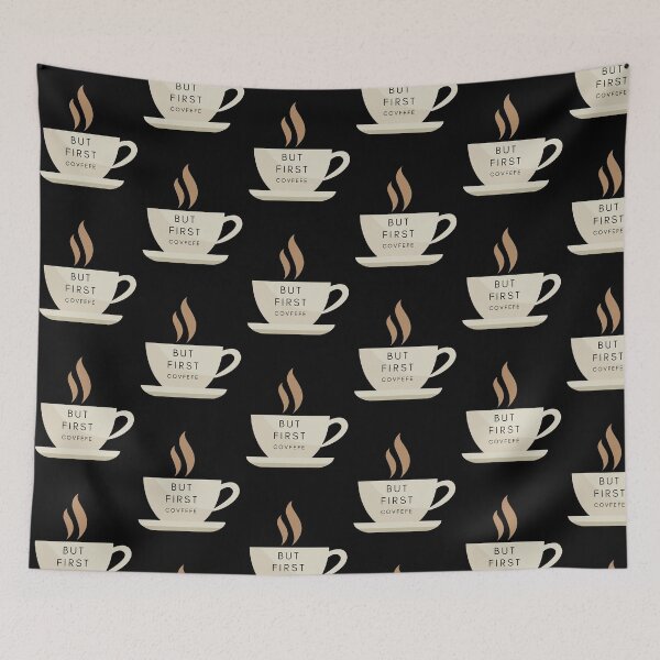 Item preview, But First Coffee designed and sold by ClearThoughts.