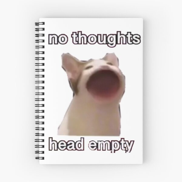 Item preview, No thoughts head empty designed and sold by nomnomyoongi.