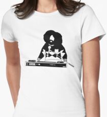 Reggie Watts T-Shirt from Comedy Bang Bang! Women's Fitted T-Shirt