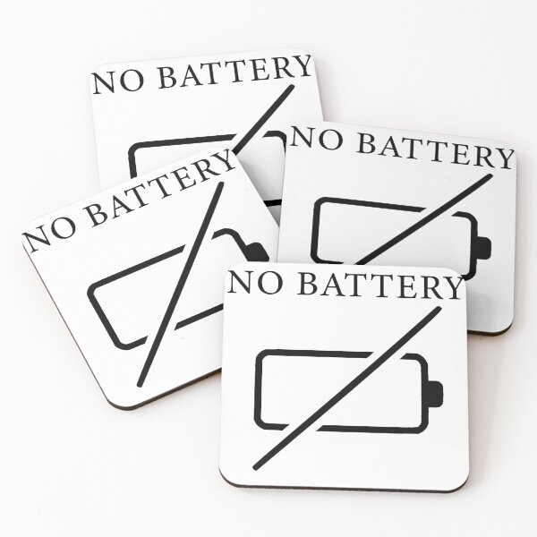 Item preview, No Battery designed and sold by byldz.