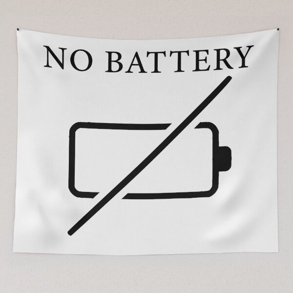 Item preview, No Battery designed and sold by byldz.