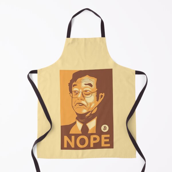 Item preview, NOPE Satoshi Nakamoto BITCOIN designed and sold by Bkarts27.