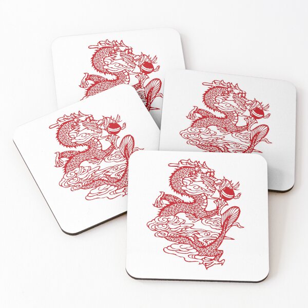 Item preview, Red Dragon traditional Chinese print designed and sold by Abrahamjp.