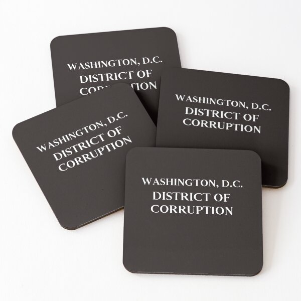 Item preview, Washington, D.C. District of Corruption designed and sold by TAPDesigns.
