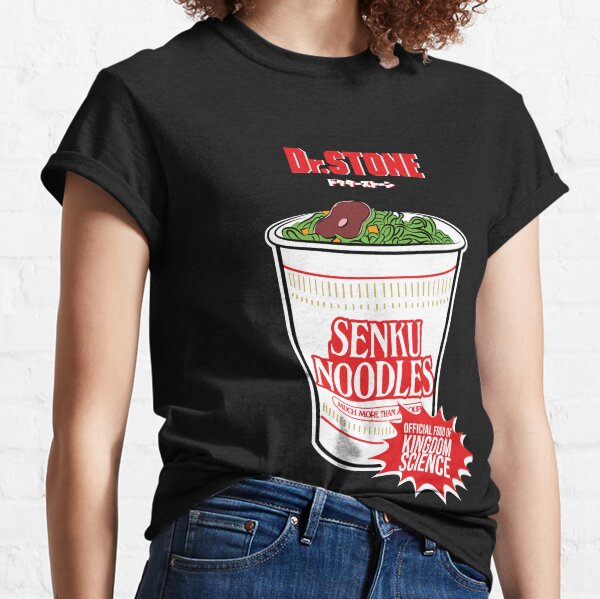 DR STONE: SENKU NOODLES OFFICIAL FOOD Camiseta clásica