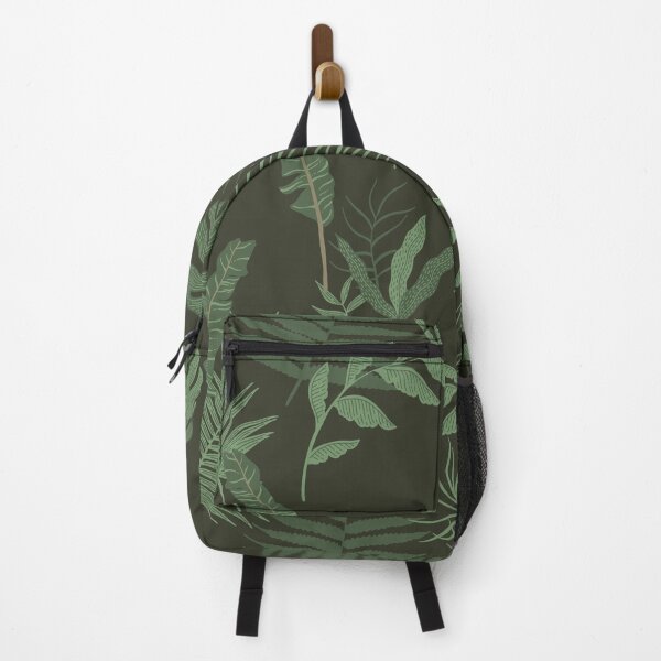 Item preview, Abstract Jungle Pattern with Tropical Pastel Green Colors Leaves designed and sold by digoarpi.