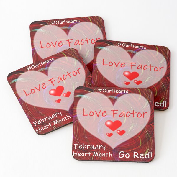Item preview, Go Red for February designed and sold by ArtIAM8.