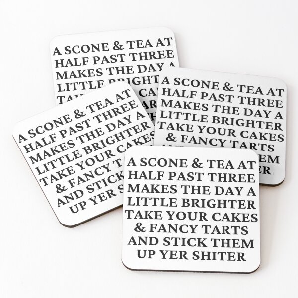 Item preview, A scone & tea at half past three - Still Game Quotes designed and sold by bantershirts.