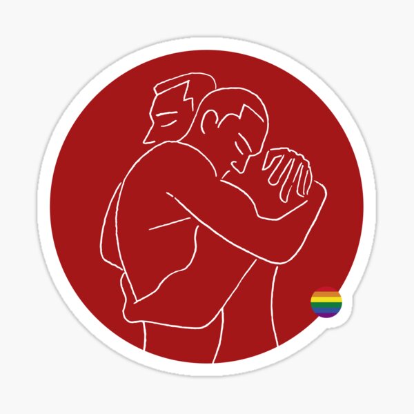 Ese Abrazo Pegatina