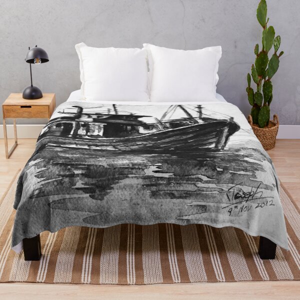 Item preview, Asian Fishing Boat designed and sold by TheJoeyStudio.