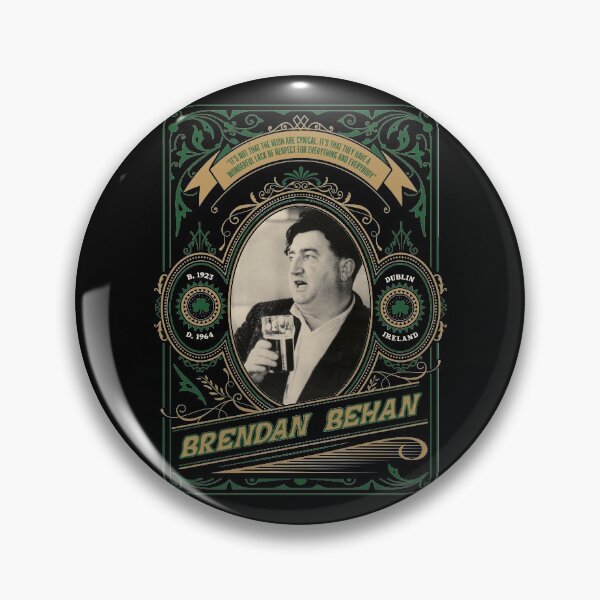 Item preview, Brendan Behan designed and sold by timshawlstudio.