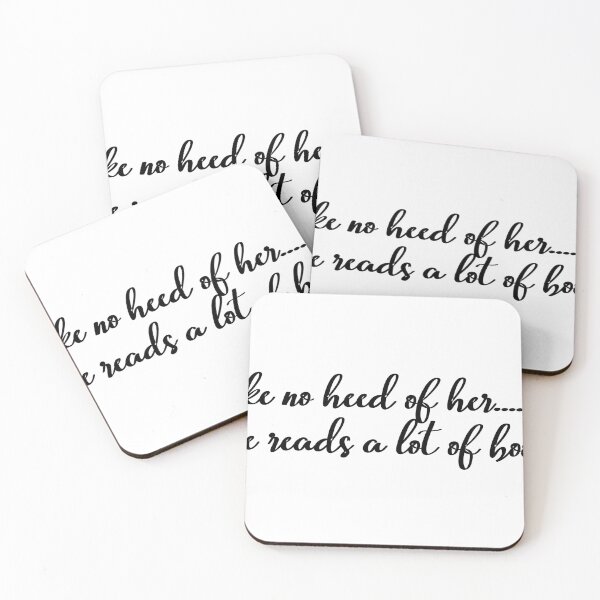 Item preview, Take no heed of her, she reads a lot of books designed and sold by RadicalAM.