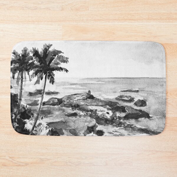 Aperçu de l'œuvre Plage d'Anjuna à Goa créée et vendue par TheJoeyStudio.
