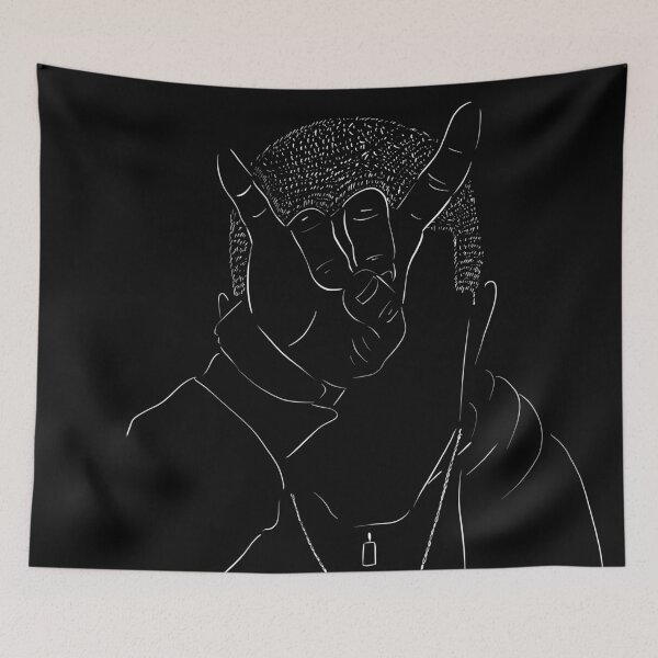 Item preview, Eminem devil portrait designed and sold by Culturesensible.