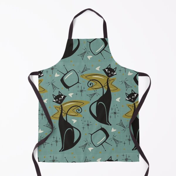 Item preview, Mid Century Space Cats designed and sold by D. Inette Mroz.