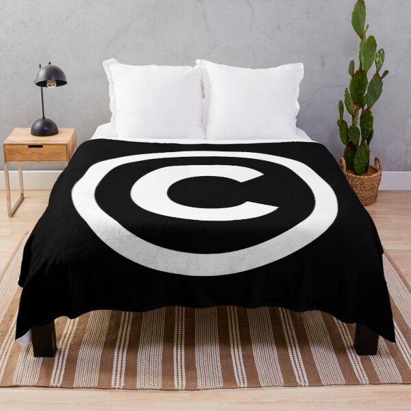 Item preview, Copyright Sign White designed and sold by ZeptoShop.