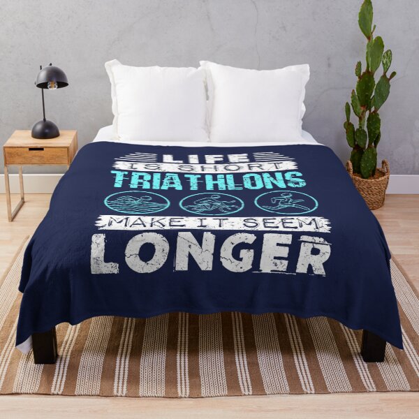 Item preview, Life Is Short Triathlons Make It Seem Longer Triathlon Triathlete designed and sold by jaygo.