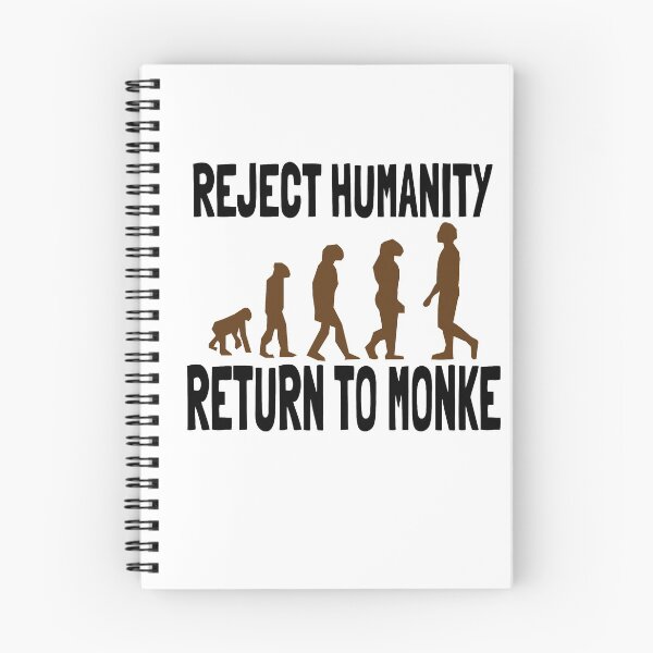 Item preview, Reject Humanity, Return To Monke designed and sold by Vladan Seva.