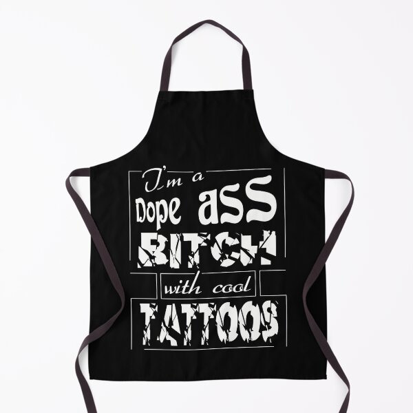 Item preview, I’m a dope ass bitch with cool tattoos designed and sold by Tatt-Hooligans.