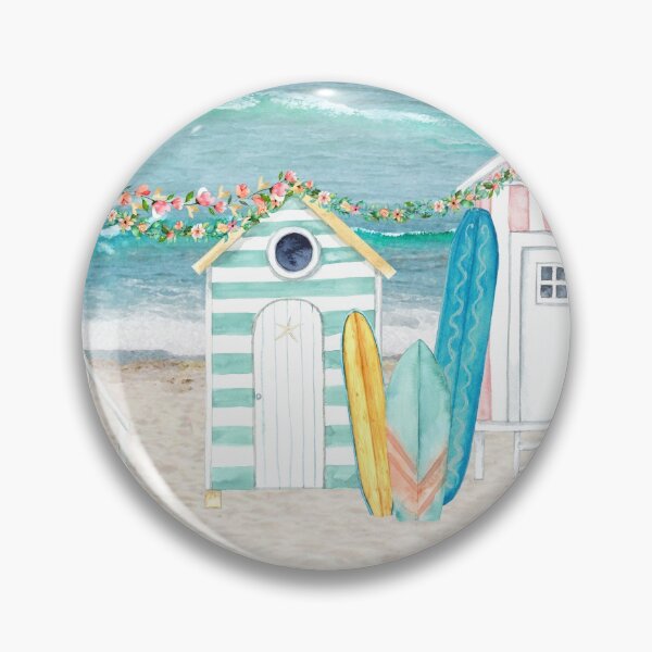 Item preview, Beach Hut Happiness designed and sold by Emily Duvall.