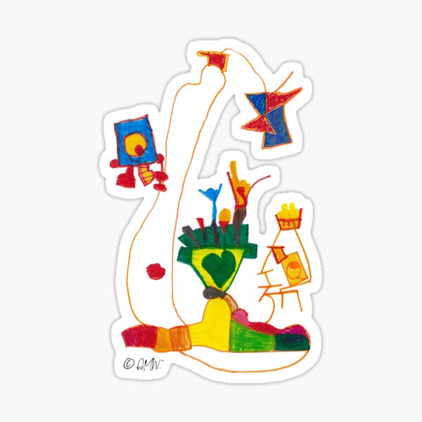 Birthday Party Sticker