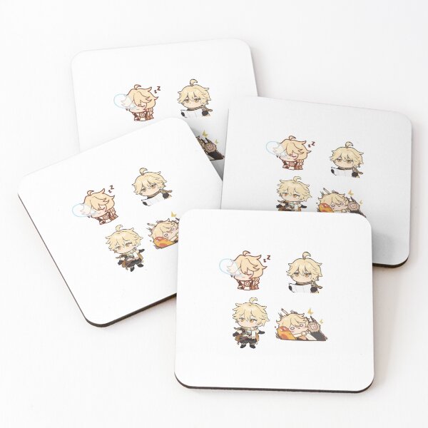 Item preview, Aether Chibi Genshin Impact designed and sold by milkqtea.