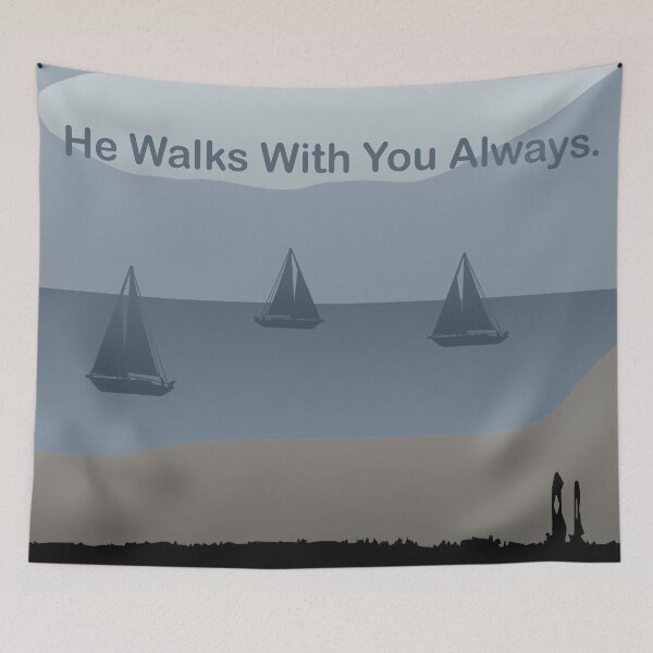 Item preview, He Walks designed and sold by KirtTisdale.