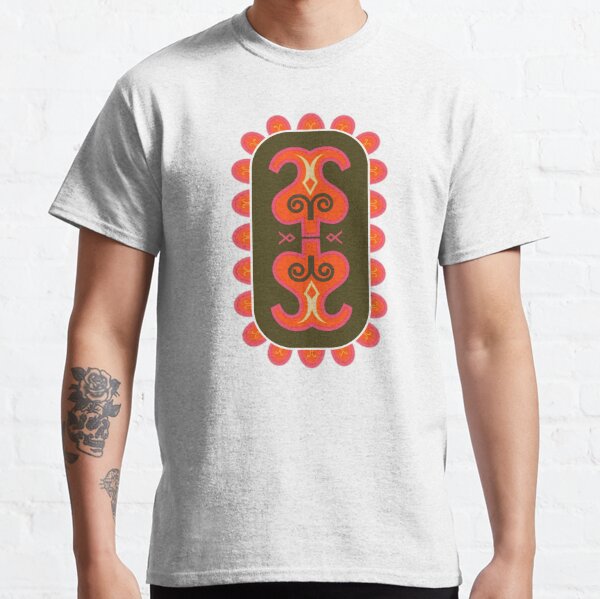 Russian Atai folk ornament Classic T-Shirt
