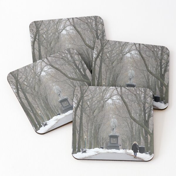 Item preview, Winter on Commonwealth Avenue designed and sold by Autumn Seas Photography.