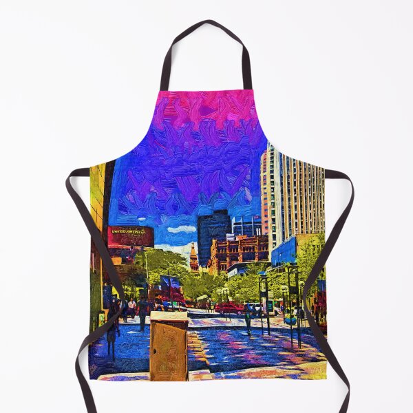 Item preview, Denver 16th Street Mall In Fauvism designed and sold by KirtTisdale.