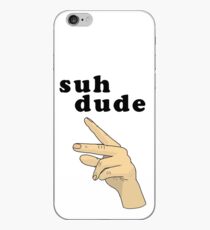 Suh Dude meme | Schwarze Buchstaben iPhone-Hülle & Cover