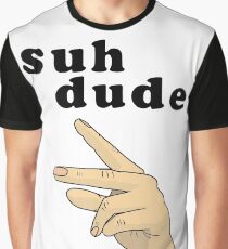 Suh Dude meme | Black Letters Graphic T-Shirt