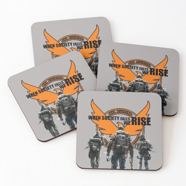 Item preview, When Society Falls We Rise The Division Ubisoft designed and sold by Amenporium.