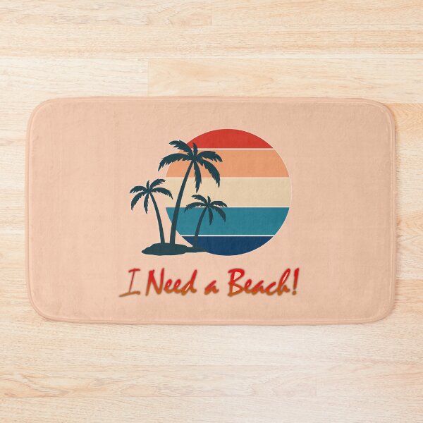 Item preview, 'I Need a Beach'... Palms in Paradise designed and sold by Michael Pilinski.