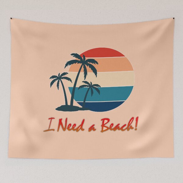 Item preview, 'I Need a Beach'... Palms in Paradise designed and sold by Michael Pilinski.