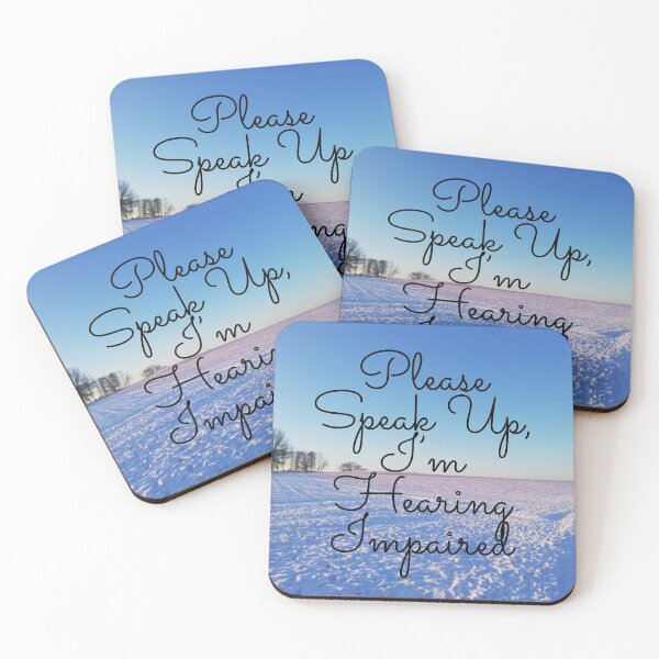 Item preview, Please Speak Up, I’m Hearing Impaired designed and sold by ShoppinOnline24.