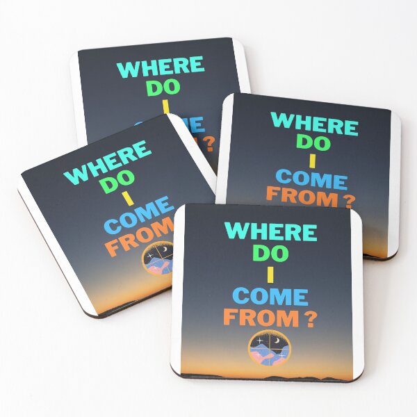 Item preview, WHERE DO I COME FROM? designed and sold by pirikiti64-.