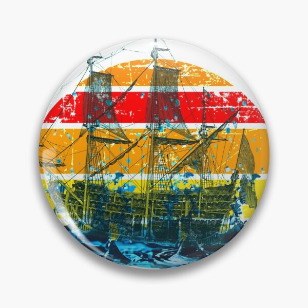 Artikelvorschau, Rétro Sunset Vintage Schiff entworfen und verkauft von cizito.
