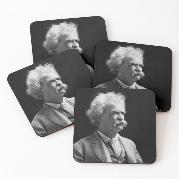 Artikelvorschau, Mark Twain-Porträt – 1907 entworfen und verkauft von warishellstore.