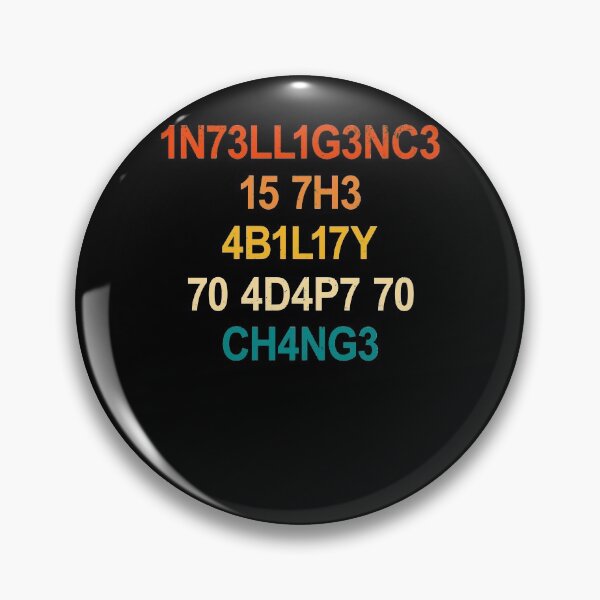 Item preview, Intelligence Definition perfect Leetspeak Quote designed and sold by Renergie.