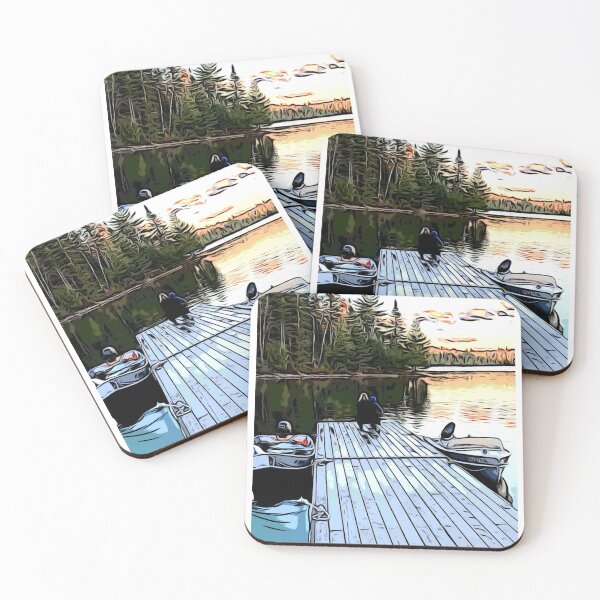 Item preview, Mom and son Algonquin scene  designed and sold by PTree1.