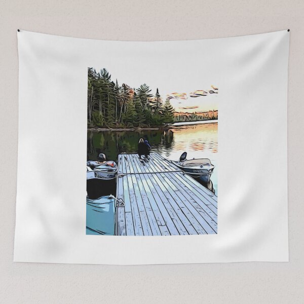 Item preview, Mom and son Algonquin scene  designed and sold by PTree1.